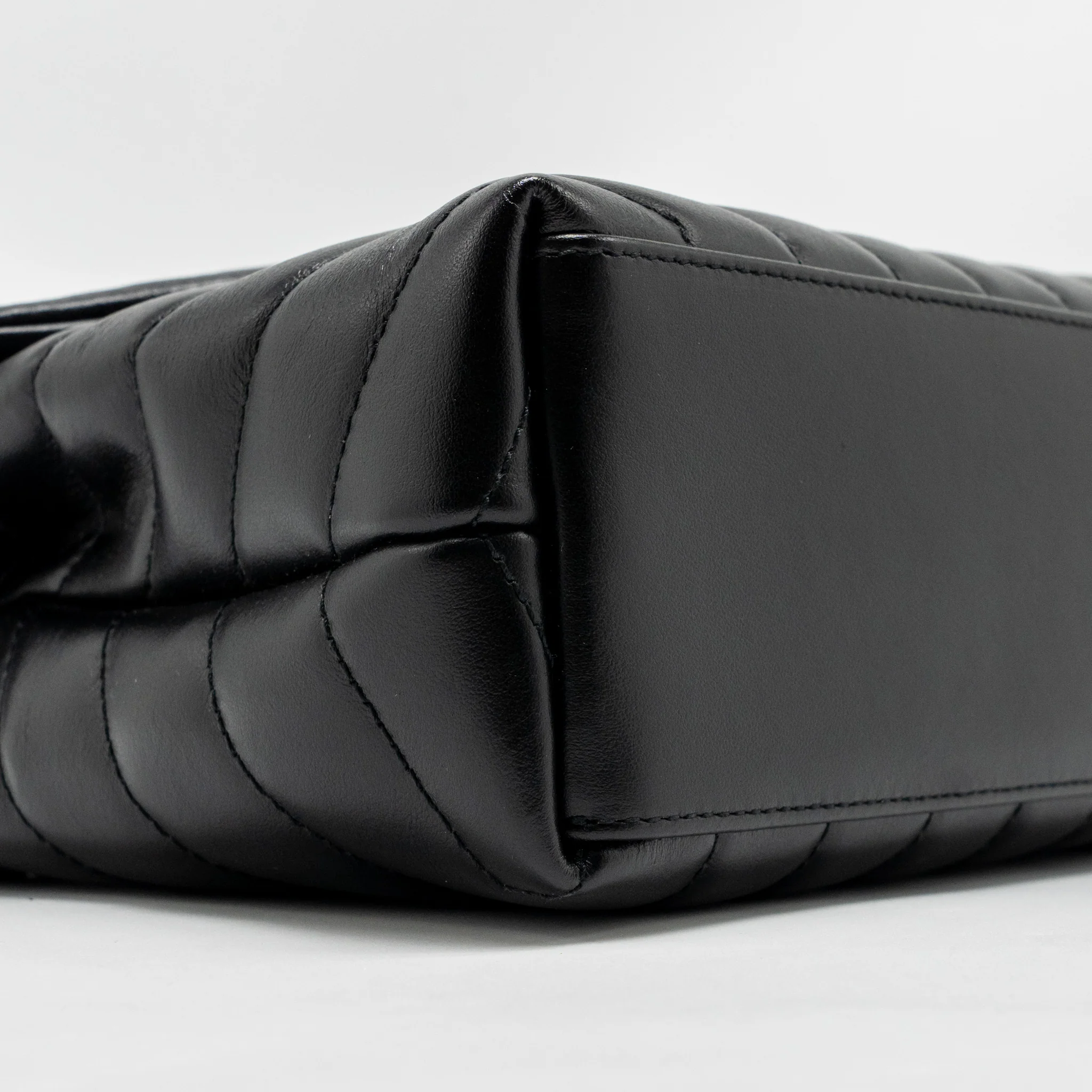 Saint Laurent/YSL Small Loulou Bag Calfskin Black SHW - Image 6