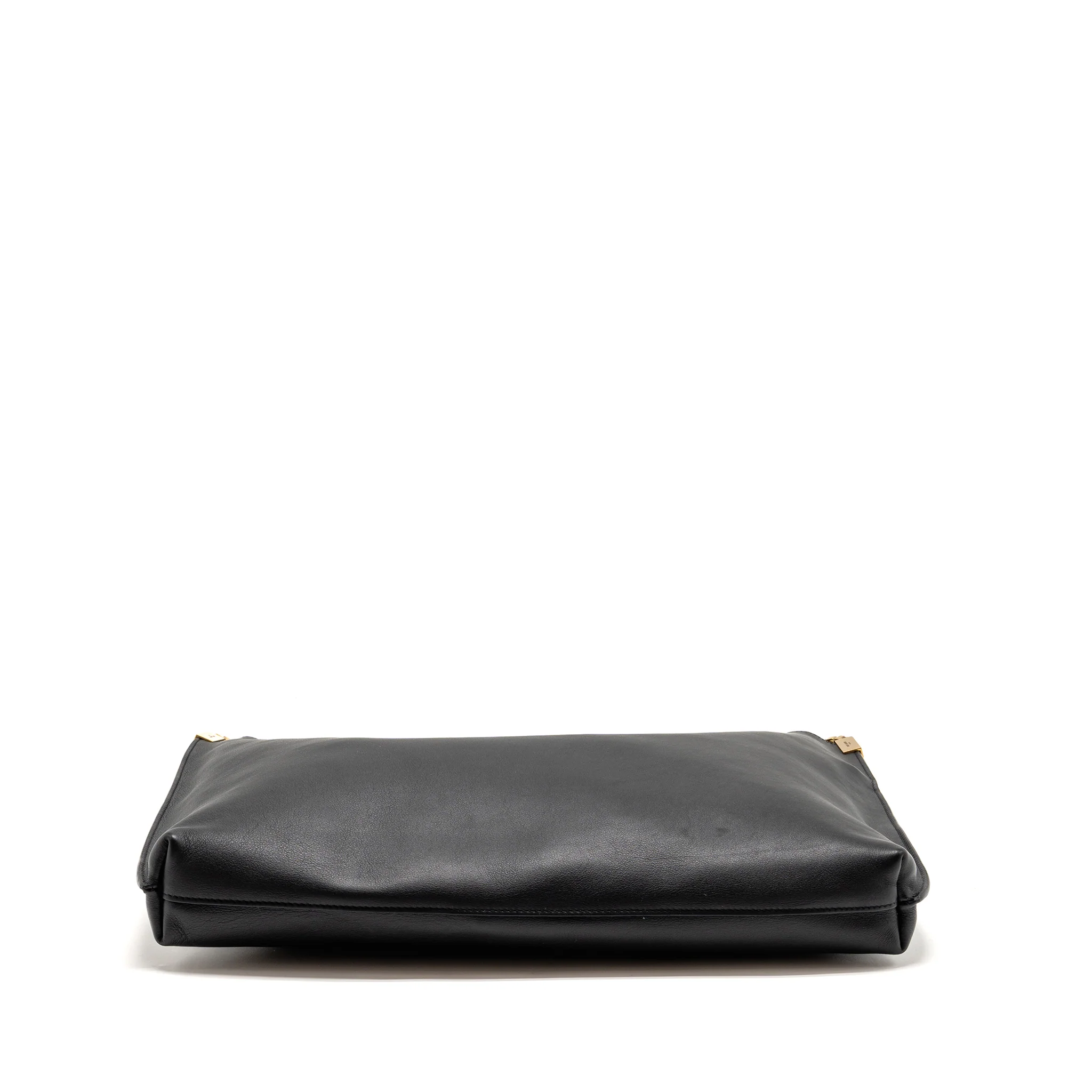 Saint Laurent/YSL Suzanne Hobo Bag Calfskin Black GHW - Image 5