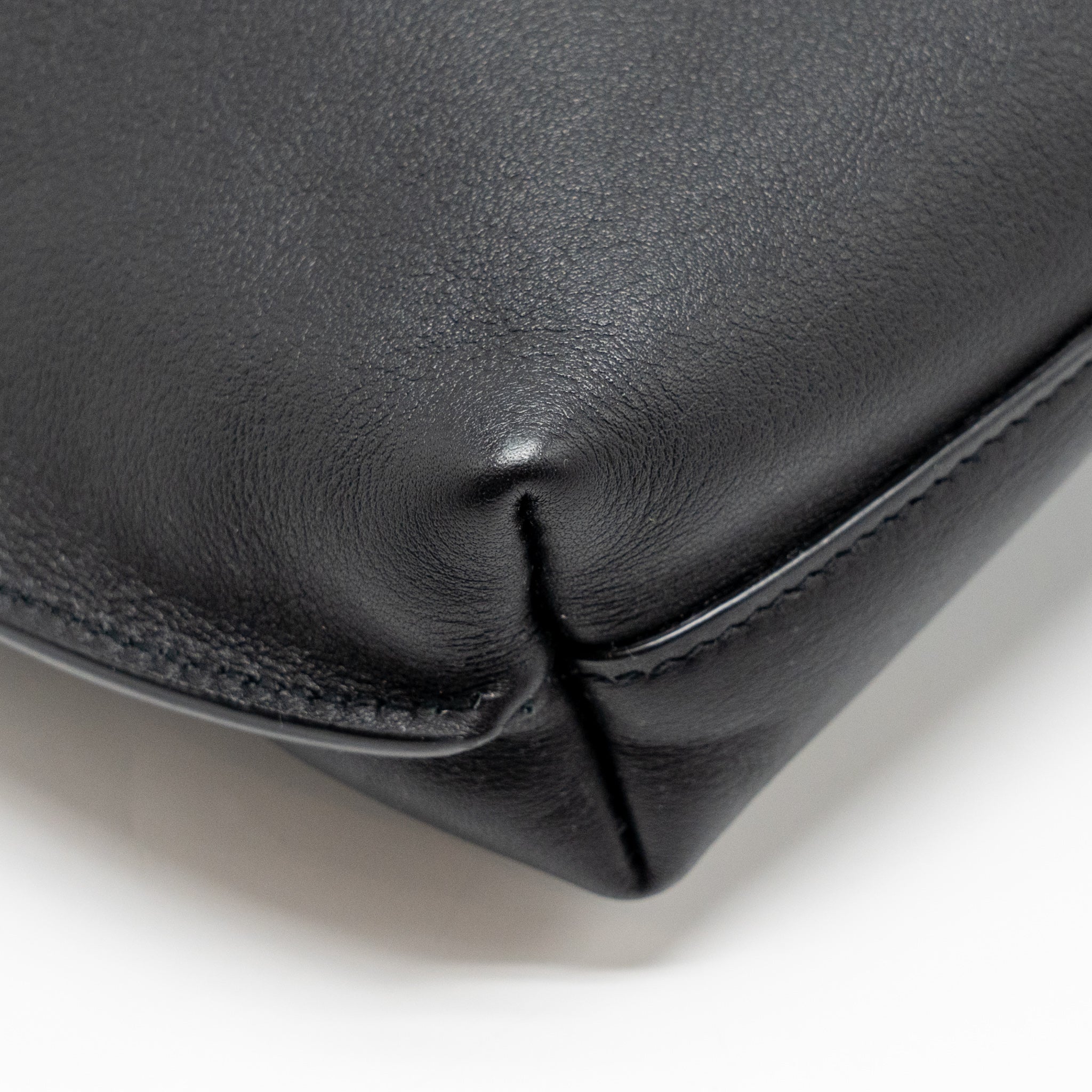Saint Laurent/YSL Suzanne Hobo Bag Calfskin Black GHW - Image 8