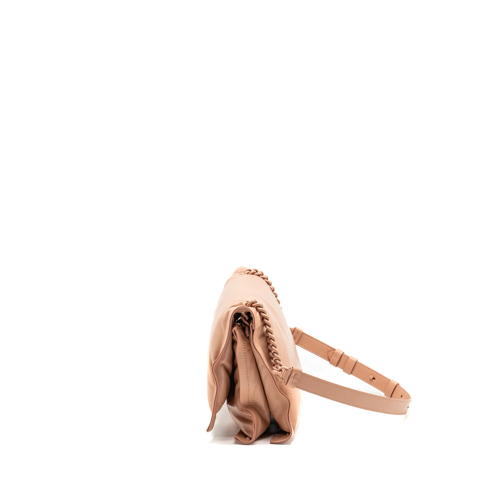 Salvatore Ferragamo Viva Bow Shoulder Bag Leather Dust Pink SHW - Image 4