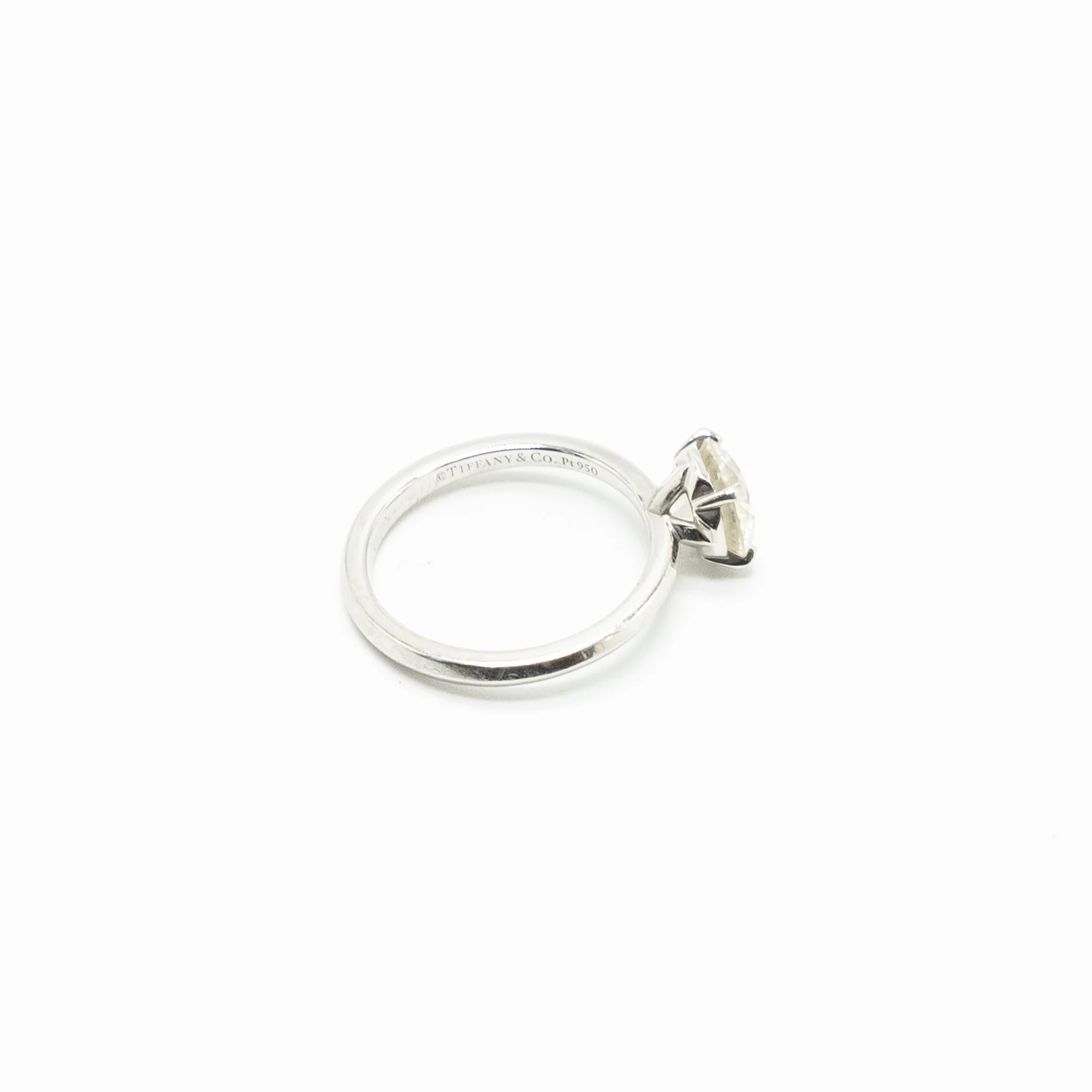 Tiffany US4 diamond ring 1.16 CT , I color, VVS1 - Image 3