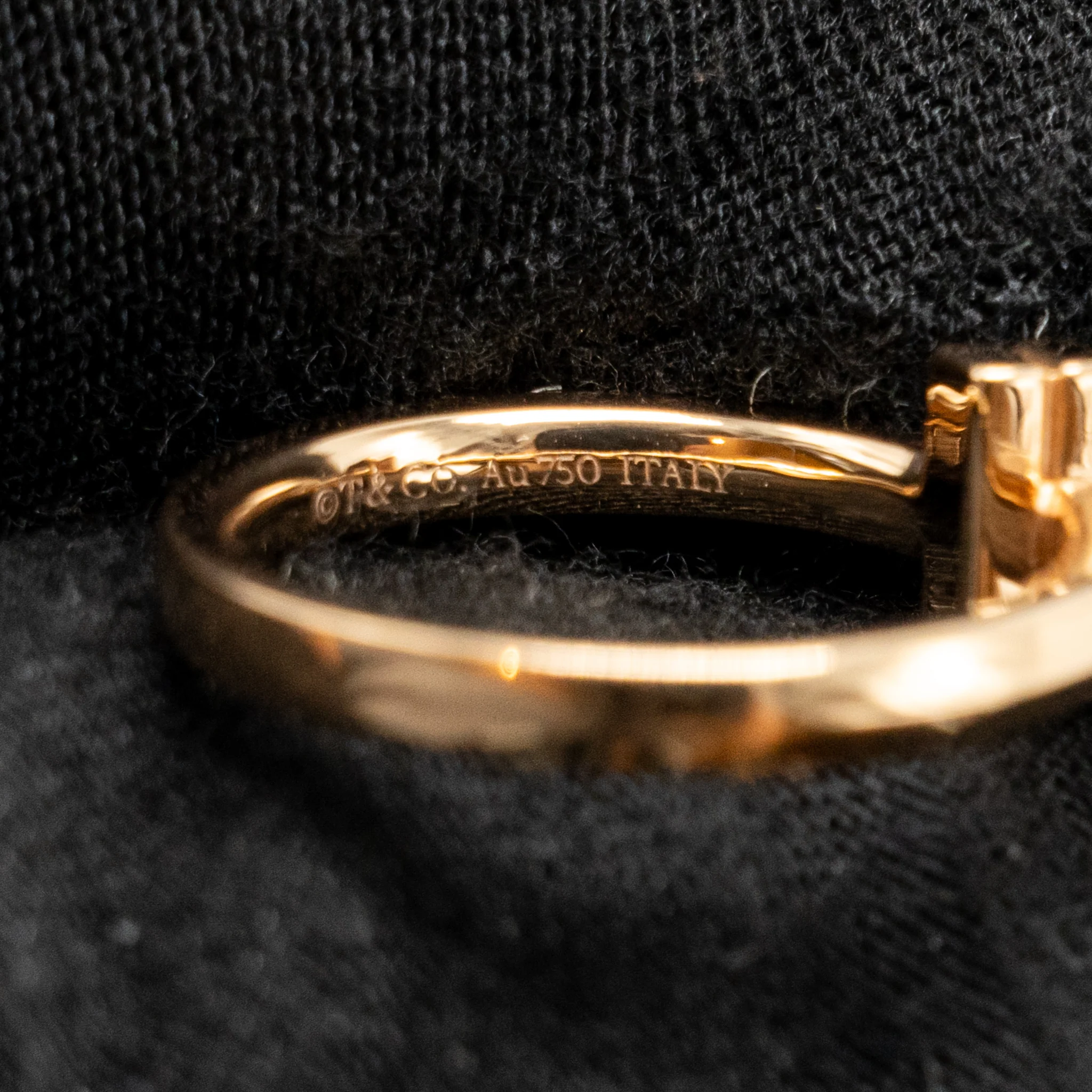 Tiffany size 5 T1 Ring rose gold with diamonds - Image 6