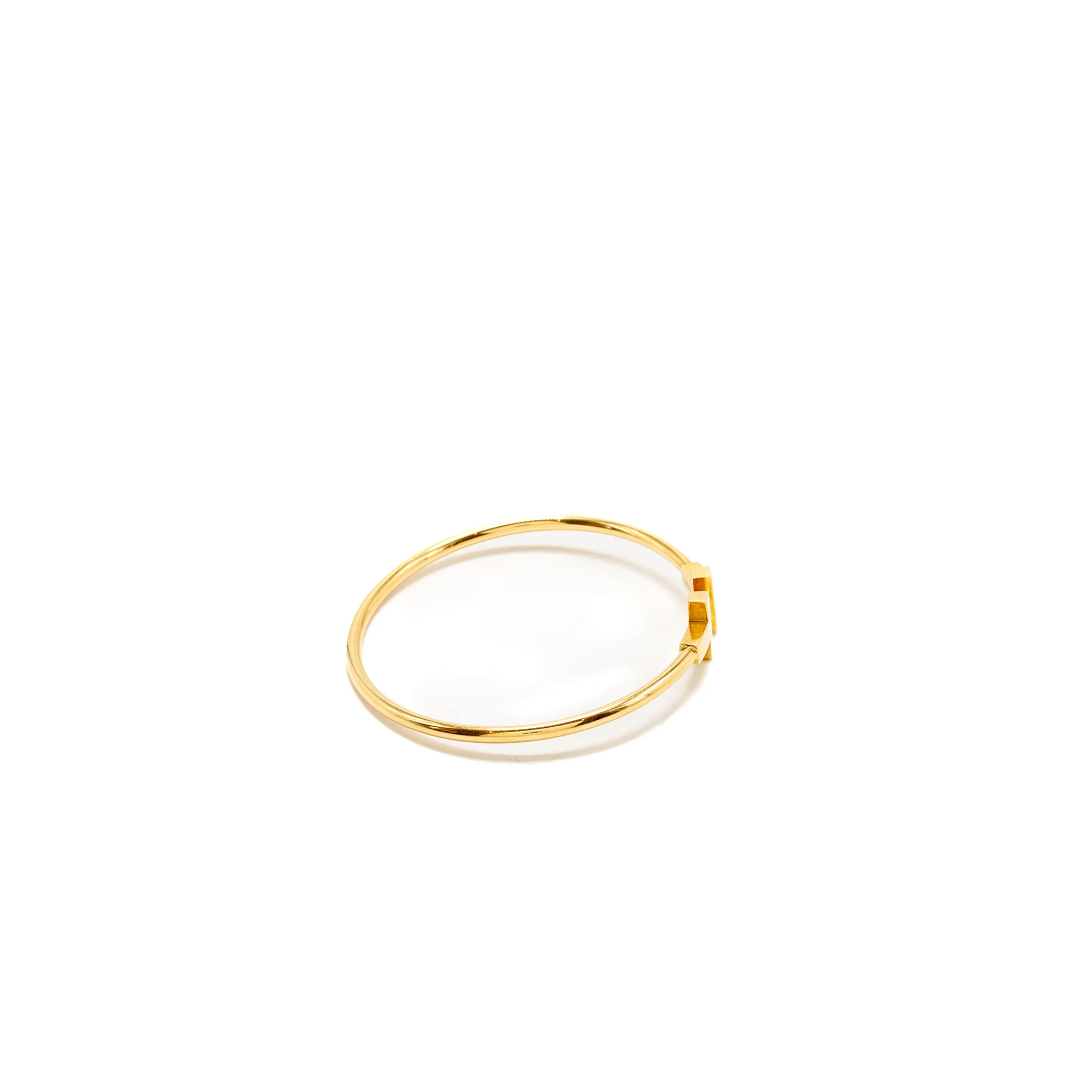 Tiffany size M T wire bracelet yellow gold - Image 3