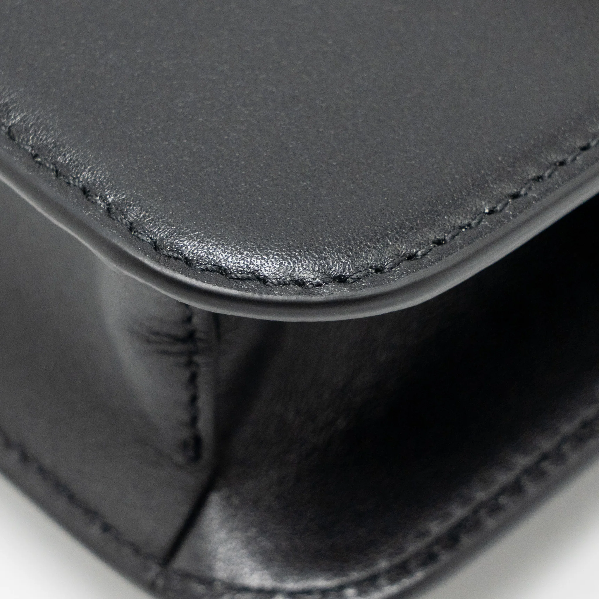 Valentino Small V Logo Crossbody Bag Calfskin Black GHW - Image 10