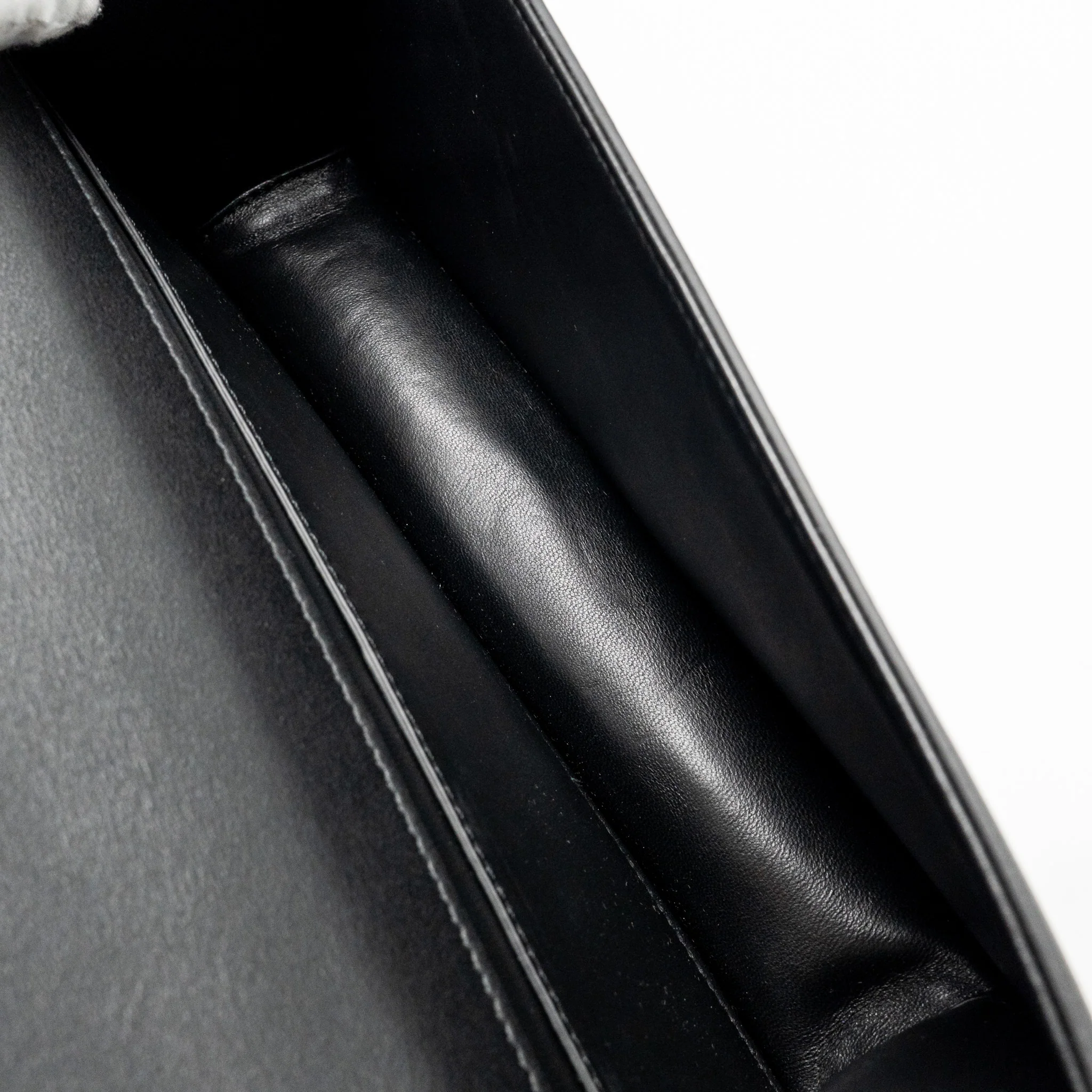 Valentino Small V Logo Crossbody Bag Calfskin Black GHW - Image 14