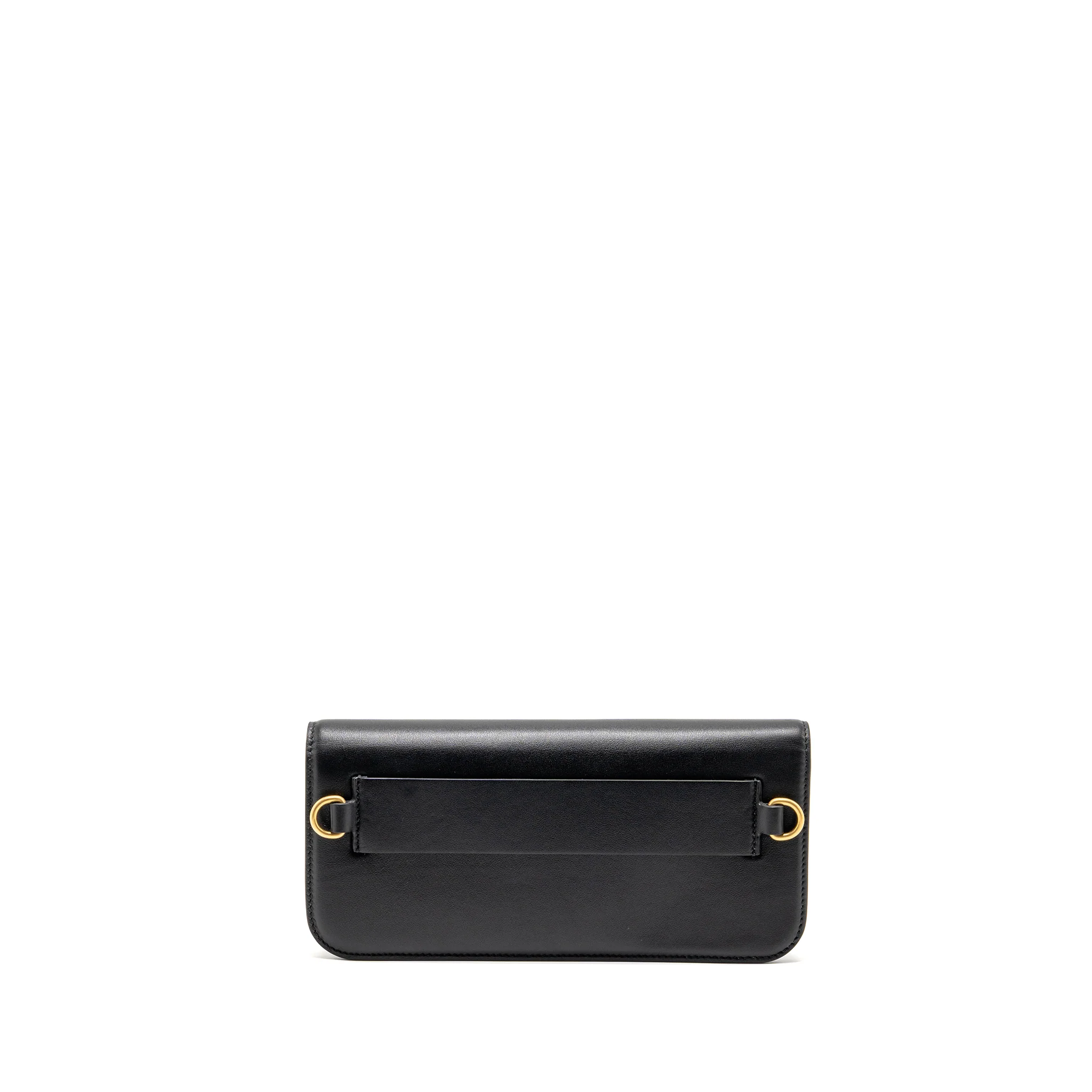 Valentino Small V Logo Crossbody Bag Calfskin Black GHW - Image 2