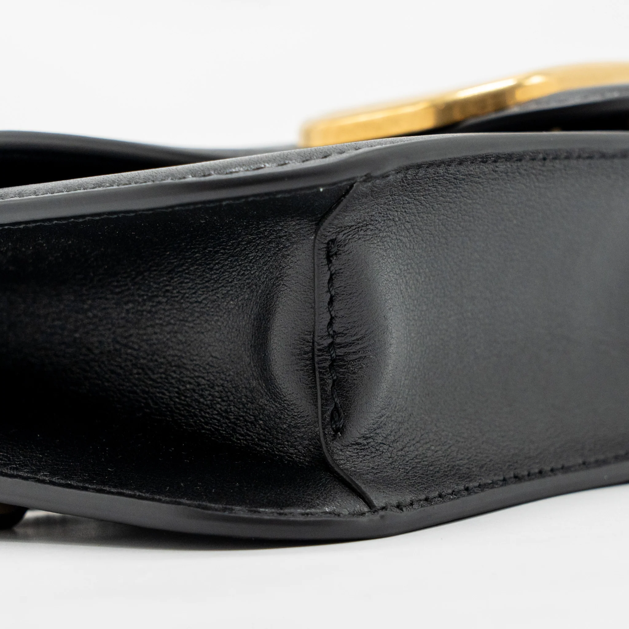 Valentino Small V Logo Crossbody Bag Calfskin Black GHW - Image 6