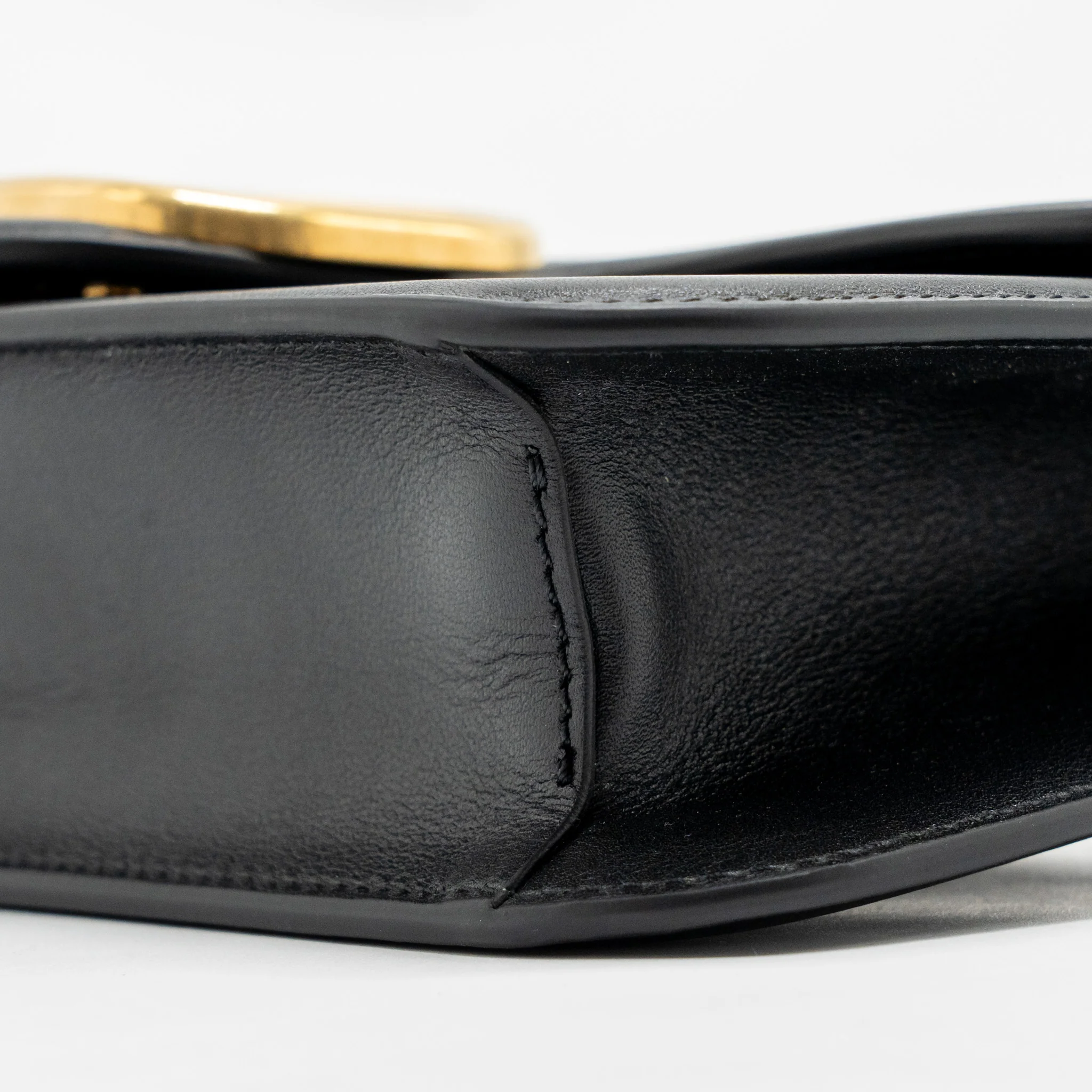 Valentino Small V Logo Crossbody Bag Calfskin Black GHW - Image 7
