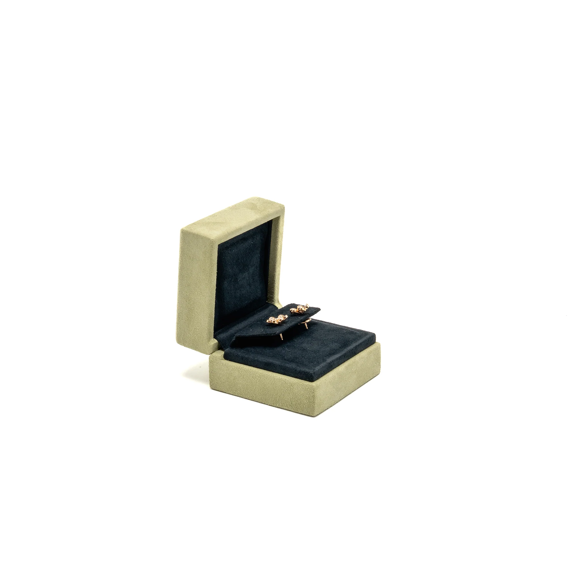 Van Cleef&Arpels Frivole Earrings, Mini Model Rose Gold Diamonds - Image 2