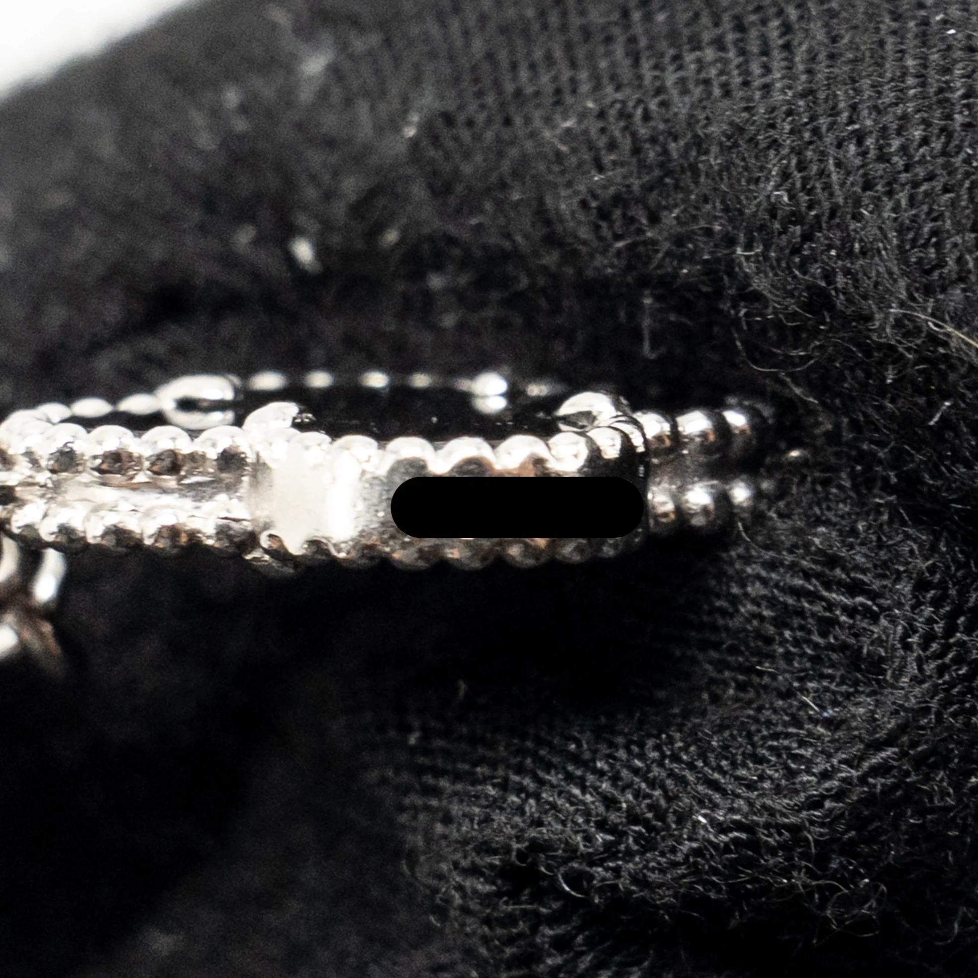 Van Cleef & Arpels Vintage Alhambra Bracelet, 5 Motifs, White Gold, Diamonds, Onyx - Image 4